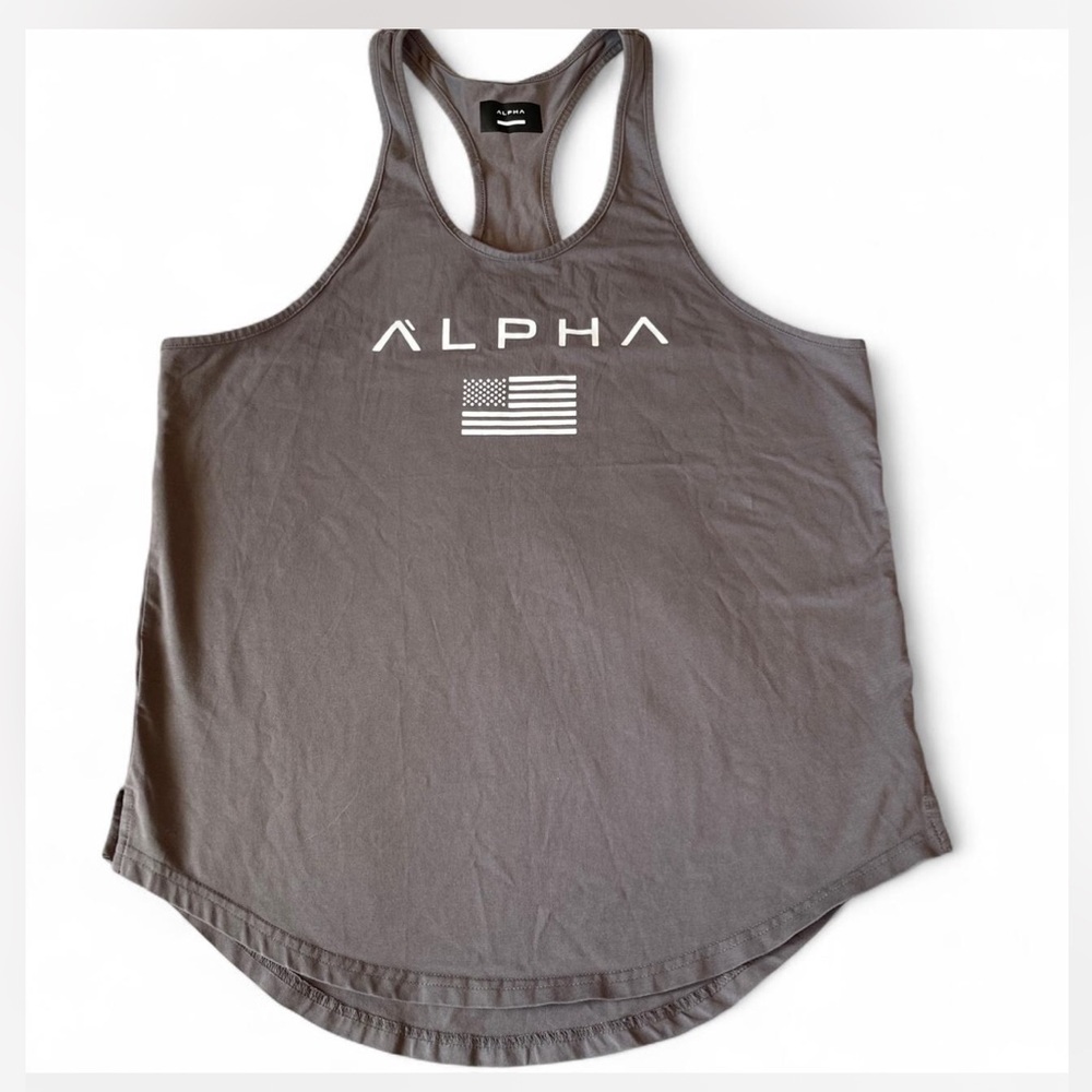Men’s ALPHA Gray Tank Top